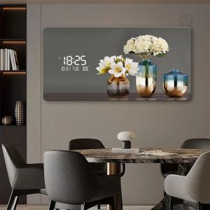 Horloge Murale Décorative avec grands chiffres