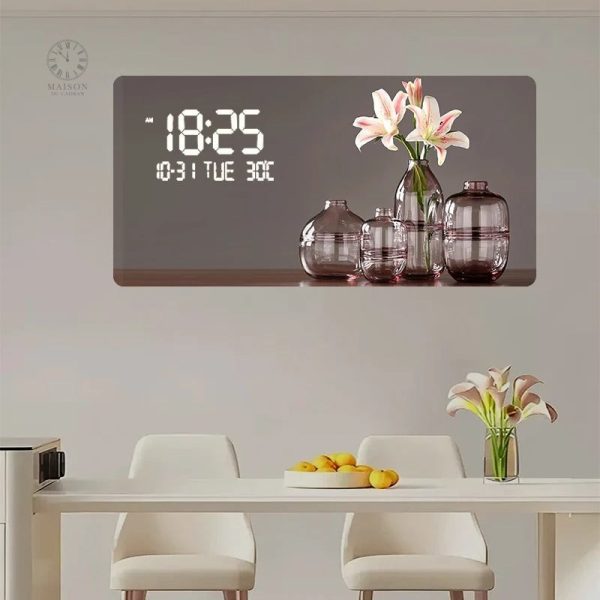 Horloge Digitale pour une lecture facile