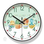 Horloge chambre thème dinosaure pour petits
