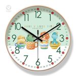 Horloge dinosaure créative pour déco intérieure