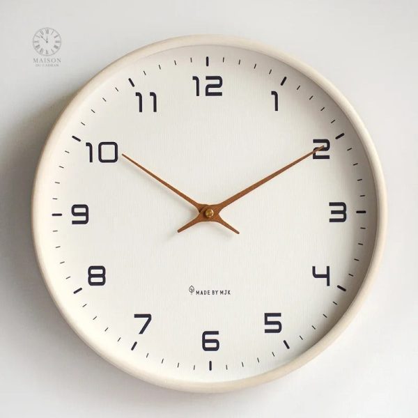 Horloge Bois avec finition artisanale unique