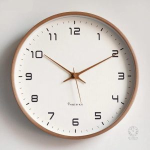 Horloge en Bois moderne pour décoration intérieure