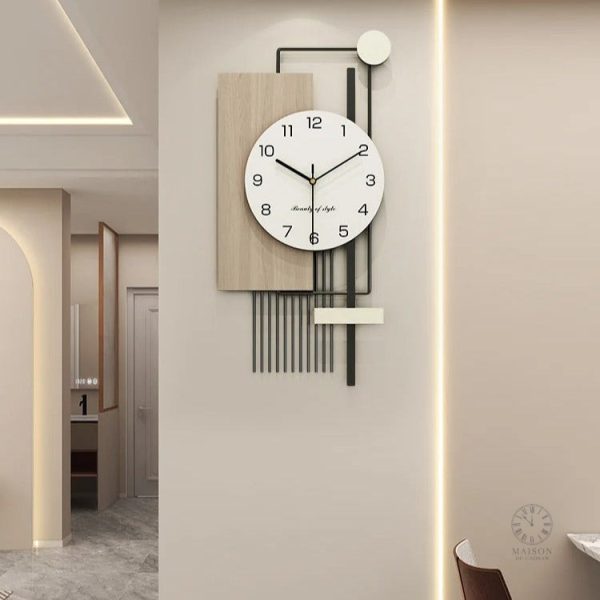 horloge-en-bois-design-1 Horloge en bois design moderne