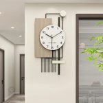 Horloge en bois rustique élégante