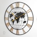 Accessoire décoratif : horloge à chiffres romains