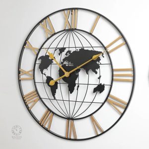 Accessoire décoratif : horloge à chiffres romains