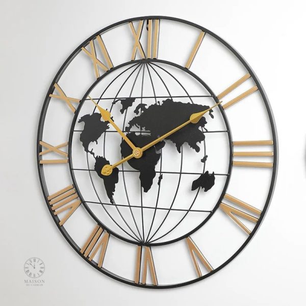 Accessoire décoratif : horloge à chiffres romains