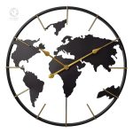 Horloge murale en fer, accent décoratif unique