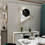 Horloge en métal minimaliste pour votre mur