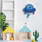 Horloge Enfant Pendule Colorée
