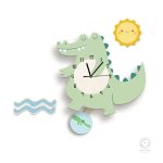 Horloge enfant avec pendule, idéale pour la chambre
