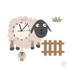 Pendule enfant pour apprendre l'heure en s'amusant