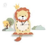 Horloge décorative pour enfants avec pendule
