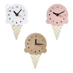 Horloge originale pour enfants, style glace rafraîchissant