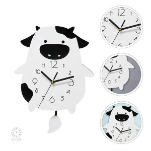 Horloge murale amusante pour petits