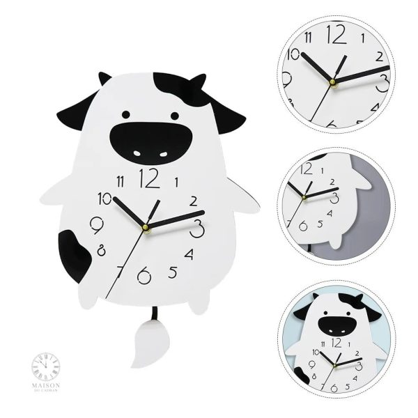 Horloge murale amusante pour petits