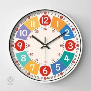 Horloge enfant avec design amusant et attrayant