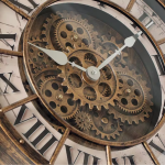 Horloge décorative engrenage, ajout unique à votre intérieur