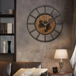 Horloge engrenage vintage pour une ambiance originale