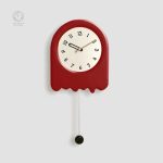 Horloge au style nordique, ambiance chaleureuse