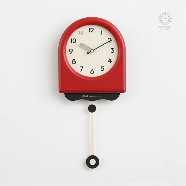 Horloge design simple, parfaite pour la maison