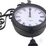 Horloge extérieure facile à lire avec grands chiffres