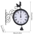 Horloge extérieure élégante pour embellir votre espace extérieur