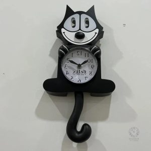 Horloge murale avec le célèbre personnage Felix Le Chat