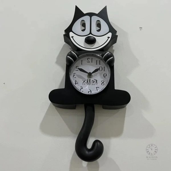 Horloge murale avec le célèbre personnage Felix Le Chat