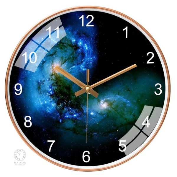 Horloge décorative avec effet astral