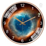 Horloge décorative galaxie pour salle de séjour
