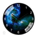 Horloge murale galaxie pour ambiance céleste