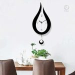 Horloge Goutte d'Eau minimaliste pour décoration intérieure