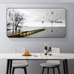 Horloge murale décorative grand format