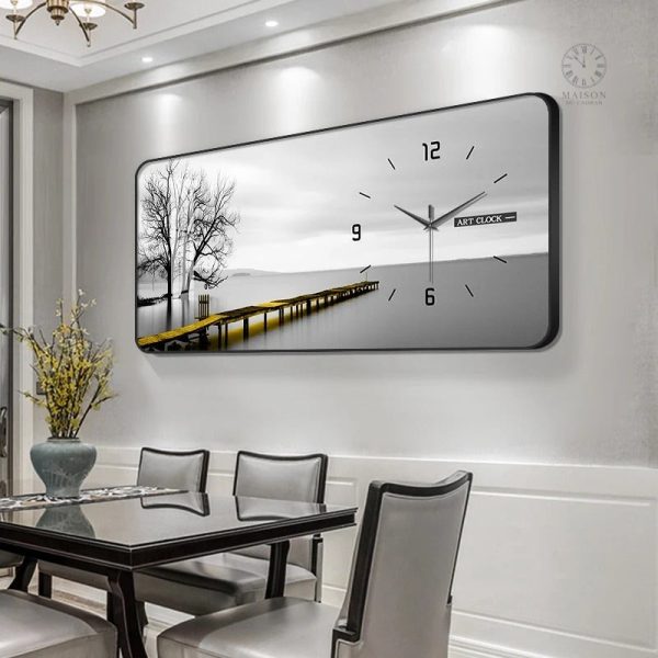 Horloge décorative avec un design moderne