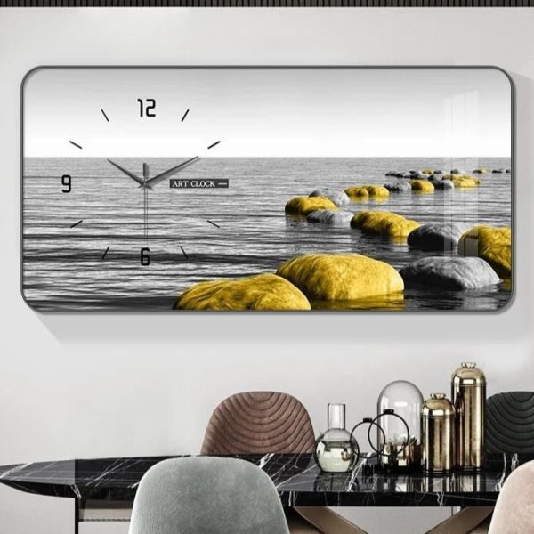 Horloge murale grande taille pour intérieur