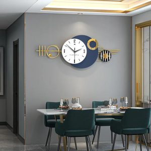 Grande horloge murale élégante et moderne