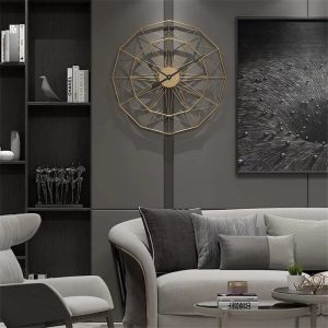 Horloge avec chiffres grands et clairs pour une lisibilité optimale