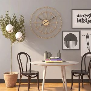 Horloge au look vintage pour décoration intérieure