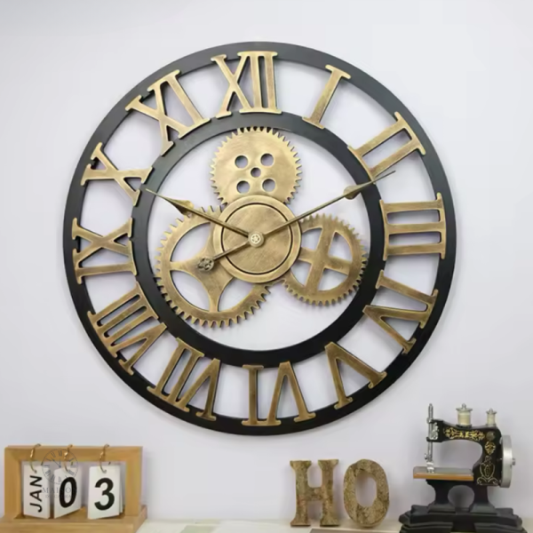 horloge-industrielle-1 Horloge Industrielle design moderne et élégant