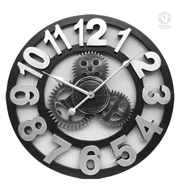 Horloge à style rétro pour ambiance industrielle