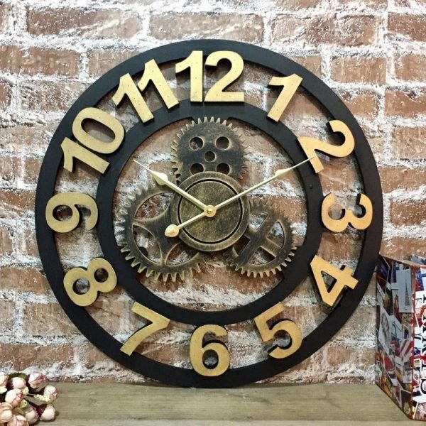 Horloge murale au style urbain et contemporain