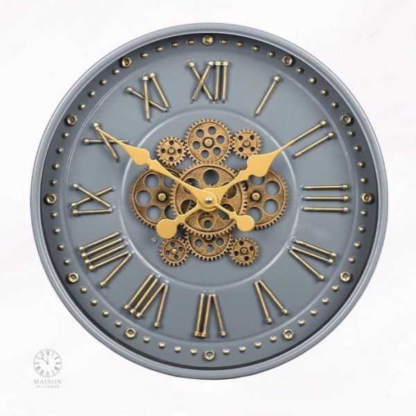 Horloge industrielle au design moderne et unique