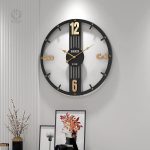 Horloge murale décorative avec look rétro