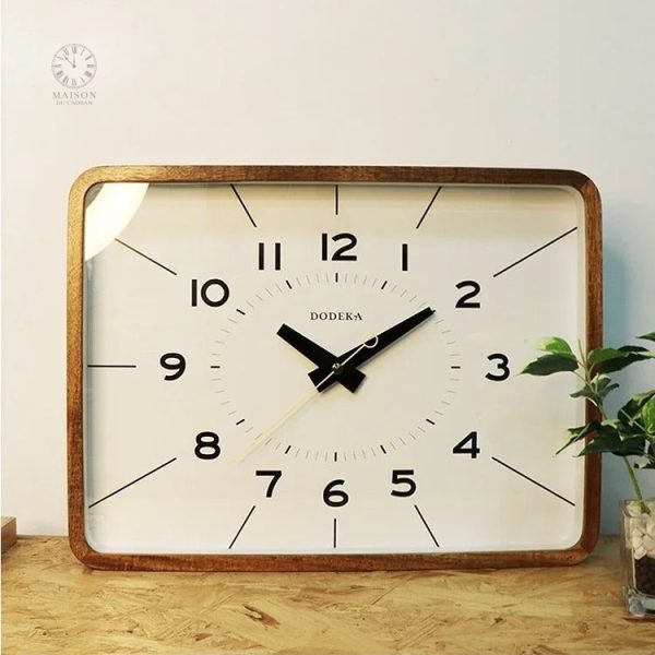 horloge-japonaise-en-bois-1 Horloge en bois japonaise élégante et artisanale