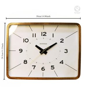 Horloge japonaise en bois pour décoration intérieure
