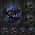 Horloge LED Jazz au design moderne et épuré