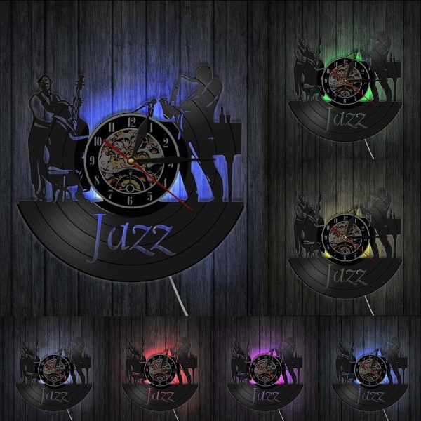 horloge-jazz-led-1 Horloge LED Jazz au design moderne et épuré