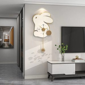 Horloge murale décorative Lapin