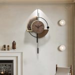 Horloge LED murale pour décoration intérieure